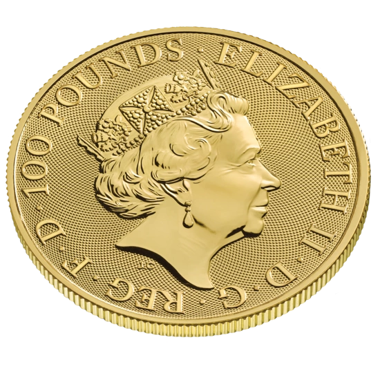 Bestie Królowej: Biały Chart z Richmond 1 uncja Złota 2021