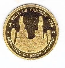 Chichen Itza 1g Złota 2007 Proof