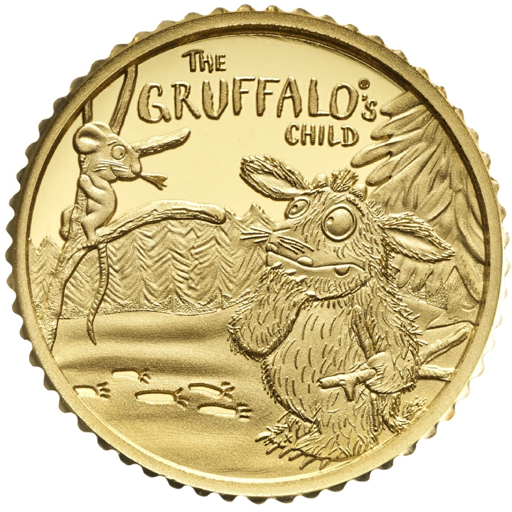 The Gruffalo's Child 1/40 uncji Złota 2024 Proof