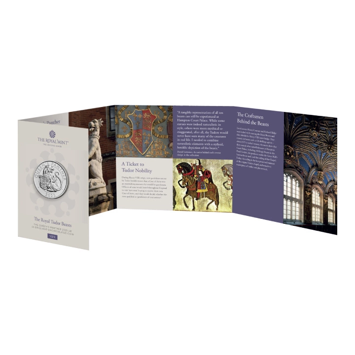 The Royal Tudor Beasts: The Queen's Panther Miedzionikiel 2025