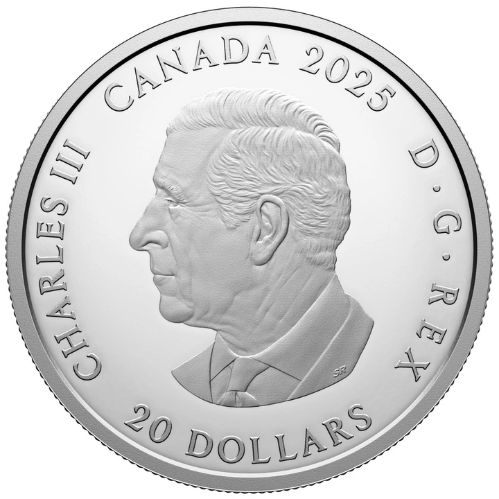 Canada: Folk Singer By Daphne Odjig kolorowany 1 uncja Srebra 2025 Proof