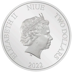 Niue: Tweety 80th Anniversary kolorowany 1 uncja Srebra 2022 Proof