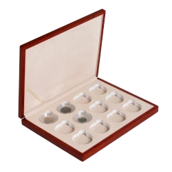 Leuchtturm - Etui Siena na 12 monet Magic Capsules L