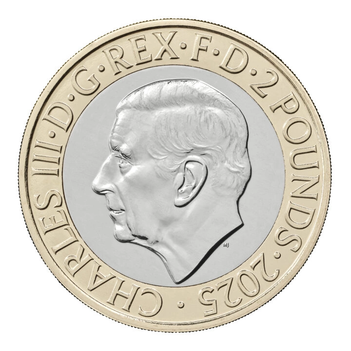 Zestaw 13 monet Miedzionikiel Wielka Brytania 2025