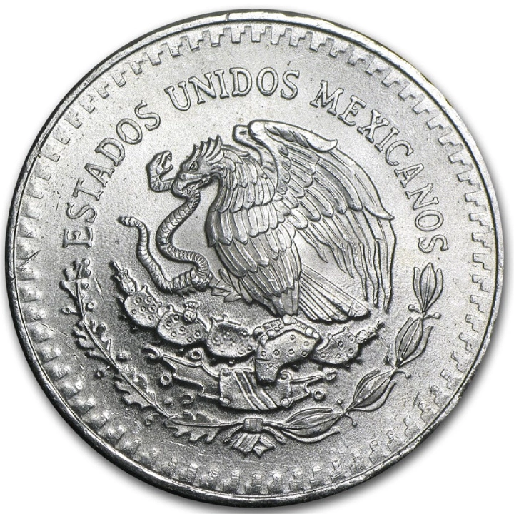 Mexican Libertad 1 uncja Srebra 1985