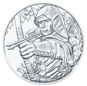 Robin Hood - 825 Rocznica Mennicy Austriackiej 1 Uncja Srebra 2019