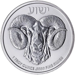 Niue: Ram of Calvary 1 uncja Srebra 2023
