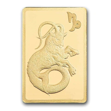  Sztabka Pamp Zodiac: Koziorożec 0,5 grama złota