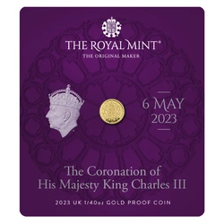 The Coronation of His Majesty King Charles III 1/40 uncji Złota 2023 Proof