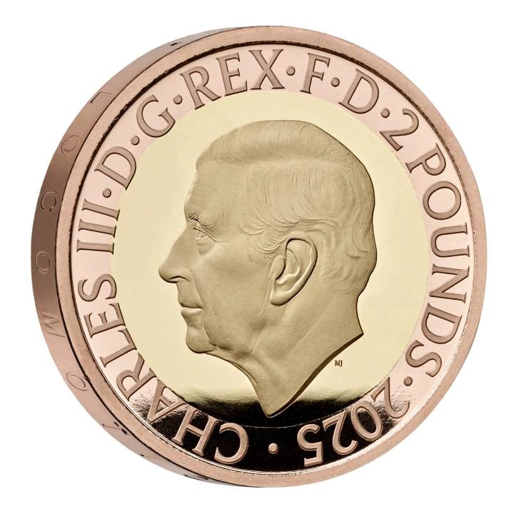 200 Years of the Modern Railway £2 Złoto Proof