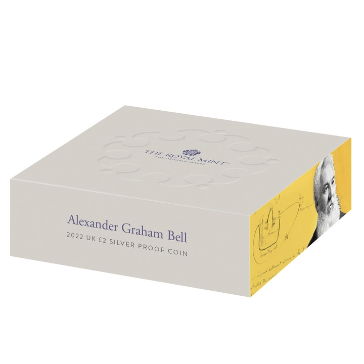 Alexander Graham Bell Srebro 2022 Proof