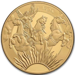 St Helena: Goddesses - Eos and the Horses 1 uncja Złota 2023