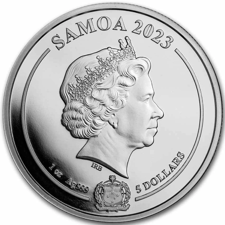 Samoa: DC Comics - Green Lantern 1 uncja Srebra 2023 Proof