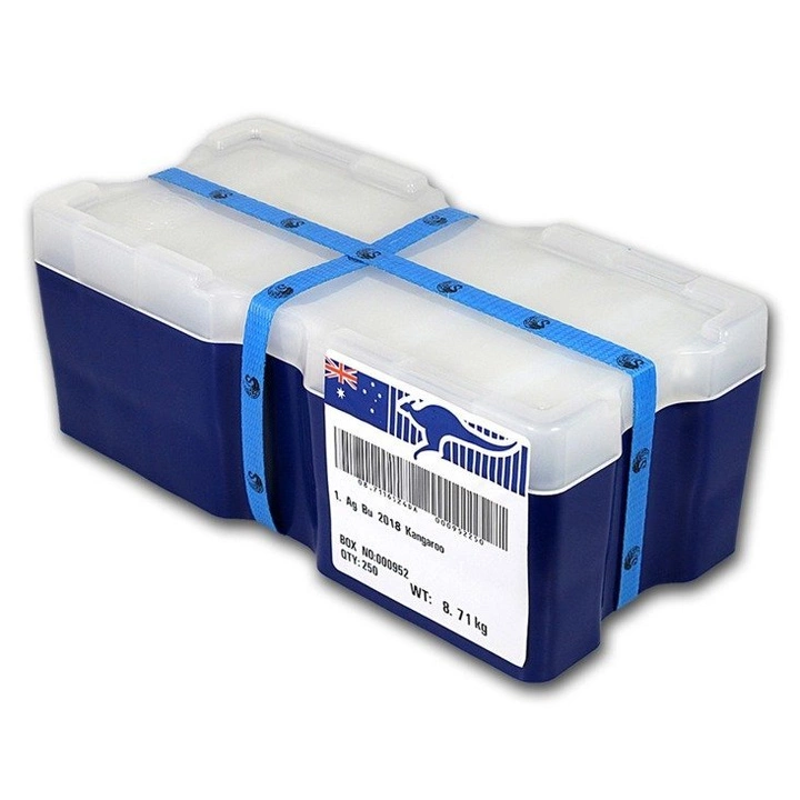 Australijski Kangur 1 uncja Srebra 2018 PAKIET 25 SZTUK