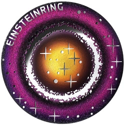 The Beauty of the Universe - Einstein Ring kolorowany 20 Euro Srebro 2025 Proof