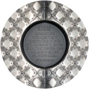 Cook Islands: Secret Heart 1 uncja Srebra 2023 Ultra High Relief Antiqued Coin
