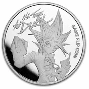 Niue: Yu-Gi-Oh! Game Flip - 25. rocznica 1 uncja Srebra 2023