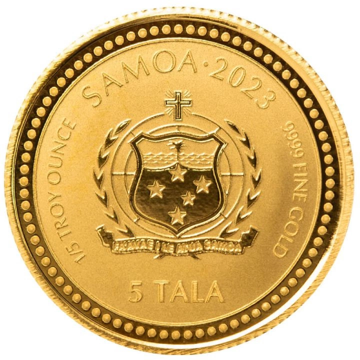 Samoa: The Teacher 1/5 uncji Złota 2023 Prooflike