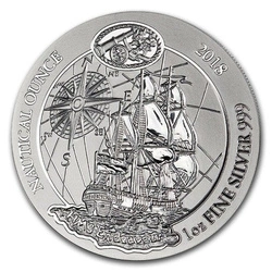 Nautical Ounce: HMB Endeavour 1 uncja Srebra 2018
