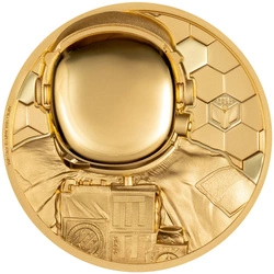 Cook Islands: Real Heroes - Astronaut 1 uncja Złota 2024 Proof 