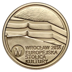 Wrocław 2016 Europejska Stolica Kultury 100 zł Złoto Proof 