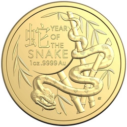 RAM: Lunar - Rok Węża 1 uncja Złota 2025