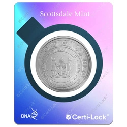 Fiji: Unicorn "Veloria" kolorowany 1 uncja Srebra 2024