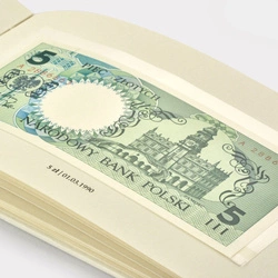 Zestaw banknotów NBP "Miasta polskie"