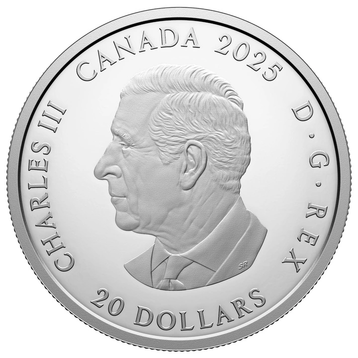 Canada: Interconnected Nature $20 Srebro 2025 Proof