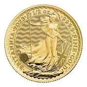 Britannia - Queen Elizabeth II 1/2 uncji Złota 2023