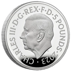 Myths & Legends: Morgan Le Fay 2 uncje Srebra 2023 Proof