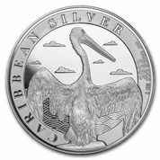 Barbados: Caribbean Pelican 1 uncja Srebra 2022