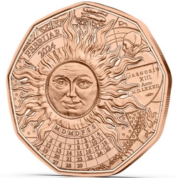 New Year Coin - Lucky Leap 5 Euro Miedź 2024