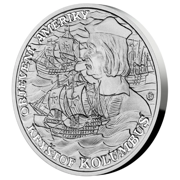 Niue: Discovery of America - Christopher Columbus $2 Srebro 2022 Proof