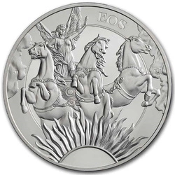 St Helena: Goddesses - Eos and the Horses 5 uncji Srebra 2023
