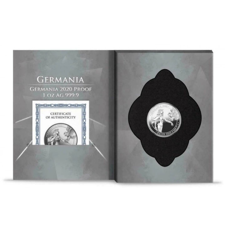 Germania 1 uncja Srebra 2020 Proof