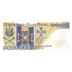 Replika Banknotu NBP Józef Piłsudski 1995 UNC