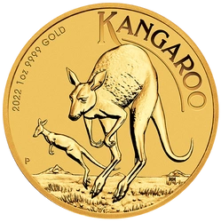 Australijski Kangur 1 uncja Złota 2022