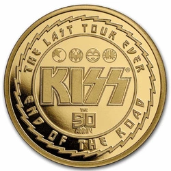 Niue: KISS 50th Anniversary 1 uncja Złota 2023 