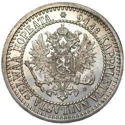 Finlandia: 1 Marka Srebro Różne Roczniki