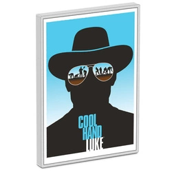 Niue: WB100 Art of the 100th – Cool Hand Luke kolorowany 5 uncji Srebra 2023 Proof