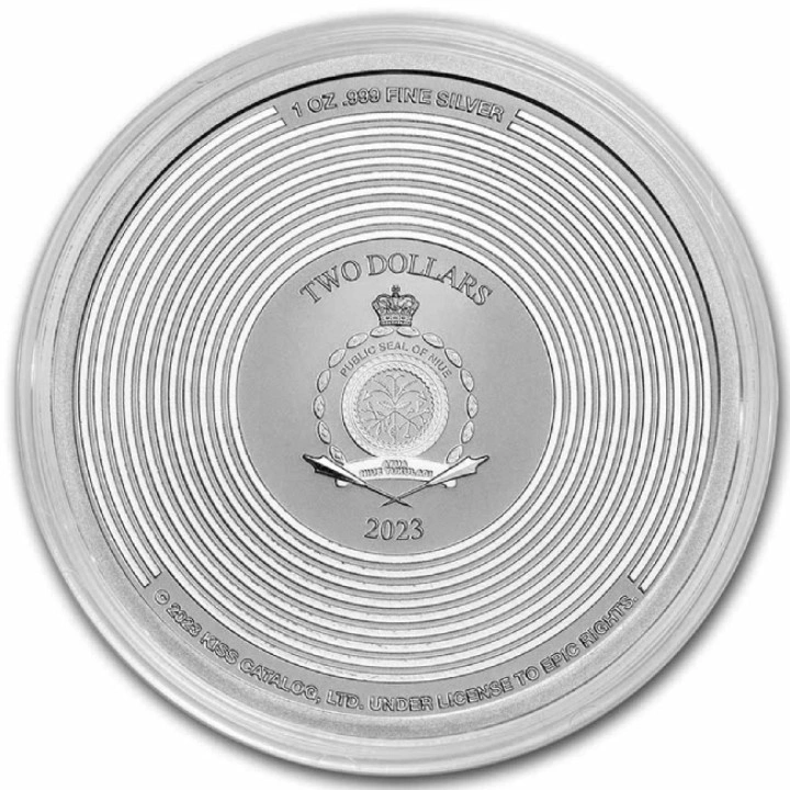 Niue: KISS 50th Anniversary 1 uncja Srebra 2023