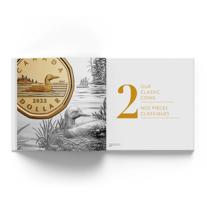 Zestaw Canada: Annual Collection Book with Special Edition 7 monet 2022