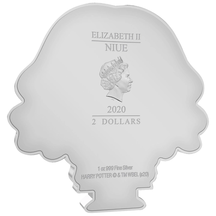 Niue: Harry Potter - Hermione Chibi Coin kolorowany 1 uncja Srebra 2020 Proof