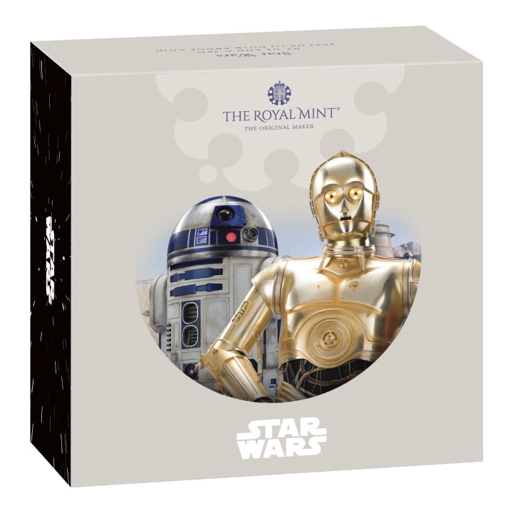 Star Wars: R2-D2 and C-3PO 1 uncja Złota 2023 Proof