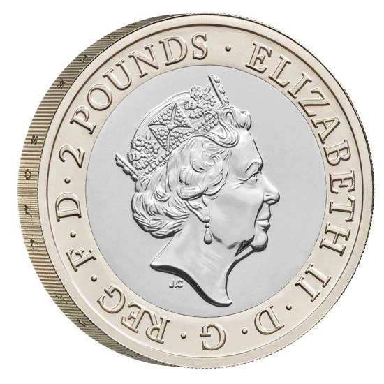 Zestaw 13 monet Miedzionikiel Wielka Brytania 2021