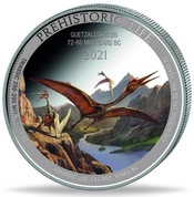 Congo: Prehistoric Life - Quetzalcoatlus kolorowany 1 uncja Srebra 2021