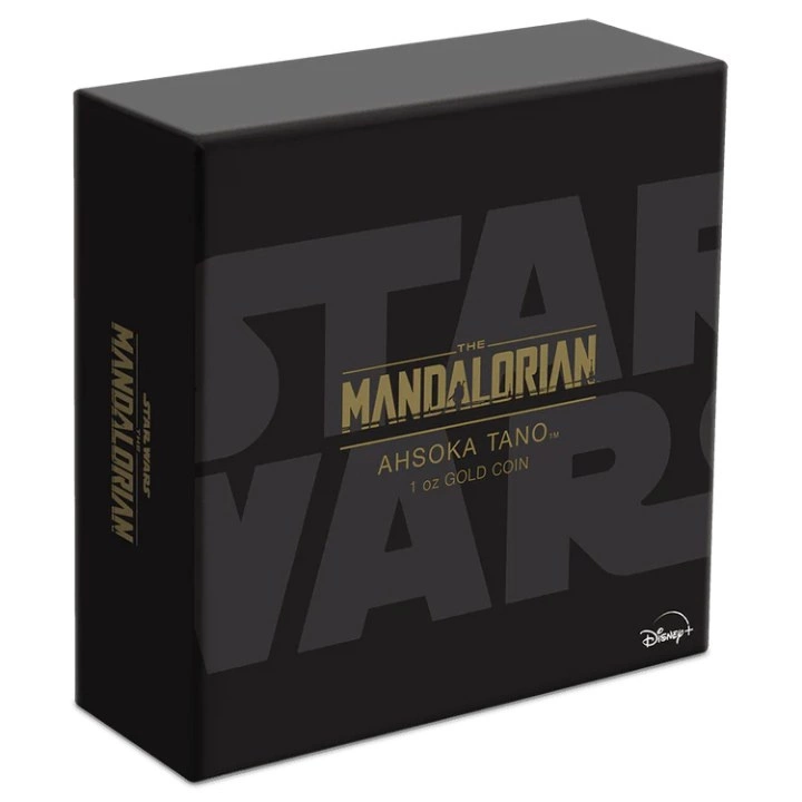 Niue: Star Wars The Mandalorian – Ahsoka Tano 1 uncja Złota 2022 Proof