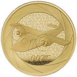 Bond Films of the 2010s 1 uncja Złota 2024 Proof
