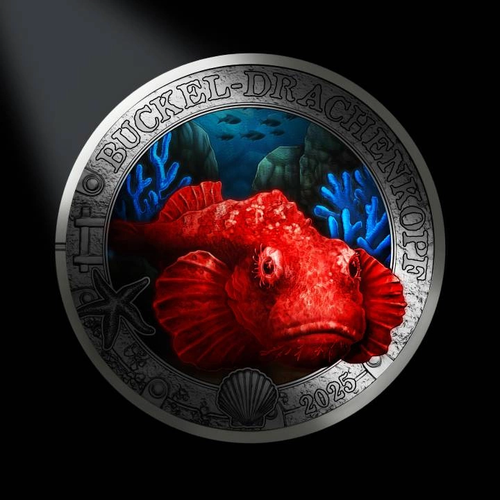 Devil Scorpionfish 3 Euro Miedzionikiel 2025